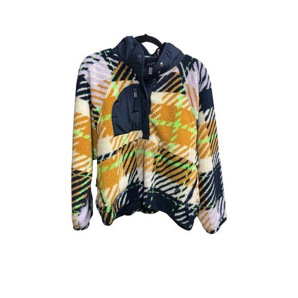 NEW Free People Hit The Slopes Sherpa Pullover Rocky Ridge Size Large - Picture 3 of 5